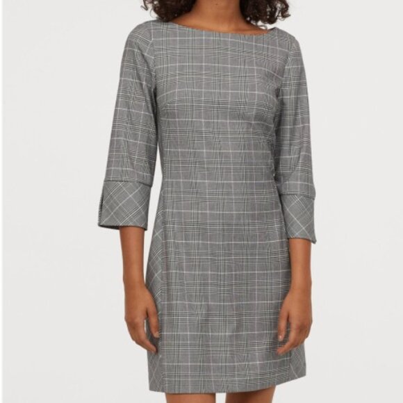 H&M Mini Tweed Dress-Never Worn Size XS - Picture 1 of 5